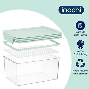 Bộ 3 hộp thực phẩm tritan chữ nhật Hokaido 500-1000-2000ml