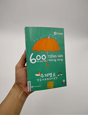 Sách 600 Câu Giao Tiếp Tiếng Hàn Thông Dụng