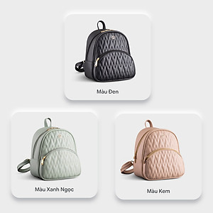 Balo Yuumy ( Thời trang nữ tiện lợi cỡ trung - Balo da Seasand YBA66 )