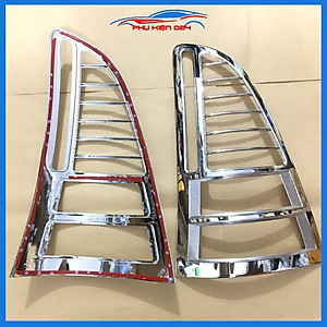 Ốp viền đèn pha hậu Innova 2006-2007-2008 mạ crom trang trí làm đẹp xe