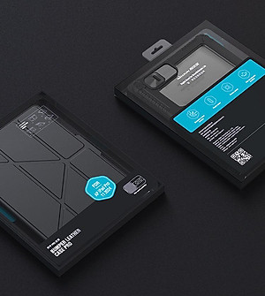 Bao da cho iPad Pro 11 inch M4 2024 / iPad Pro 13 inch M4 2024 Nillkin Bumper Leather Case Pro (Có khe cắm bút Apple Pencil) - Hàng chính hãng