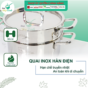 Bộ Nồi Xửng Hấp Inox 304 Fivestar (20cm)