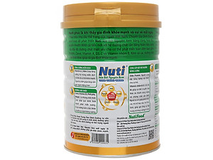 Sữa bột nguyên kem của NutiFood 900 Gr