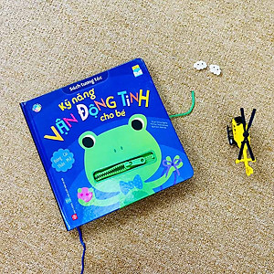 Sách tương tác - Kỹ năng vận động tinh cho bé
