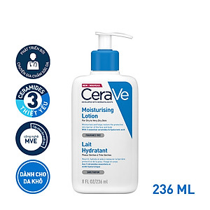 Sữa dưỡng giúp dưỡng ẩm dành cho da khô CeraVe Moisturising Lotion