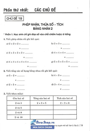 Thử Sức Trạng Nguyên Nhỏ Tuổi Môn Toán Lớp 2 - Tập 2 (Biên Soạn Theo Chương Trình Mới)