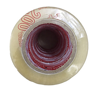 Băng keo trong 200 yard bản 5 phân (lốc 6 cuộn)