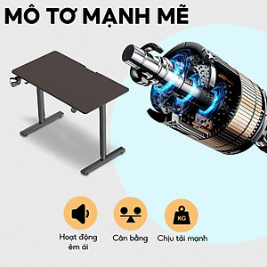 Bàn nâng hạ chiều cao 4 chân iCockpit 1880. Bàn tăng giảm 4 chân đầu tiên trên thị trường