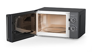 Lò vi sóng Hitachi HMR-M2002, dung tích 20L, màu đen, 700W, 5 mức công suất - Hàng chính hãng