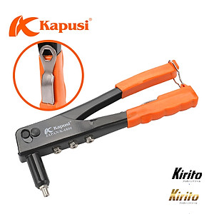 Kìm rút đinh tán rive Nhật Bản KAPUSI 10 inch (25cm), size đinh: 2.4mm, 3.2mm, 4mm, 4.8mm - K6800
