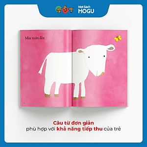 Truyện Ehon bé 3-4-5 tuổi - Mùa xuân của Bê Con