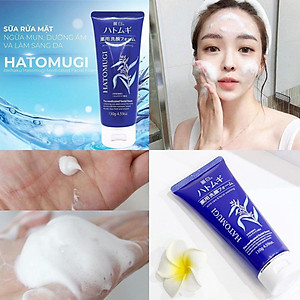 Sữa Rửa Mặt Ngừa Mụn Và Làm Sáng Da 31302 Reihaku Hatomugi Facial Foam(Tuýp 130 G)