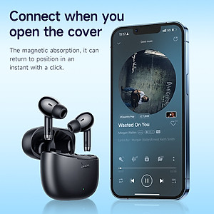Tai Nghe Bluetooth Cao Cấp EQ2 5.3 Pin 7h Âm Thanh Sống Động Bass căng - Hàng Chính Hãng