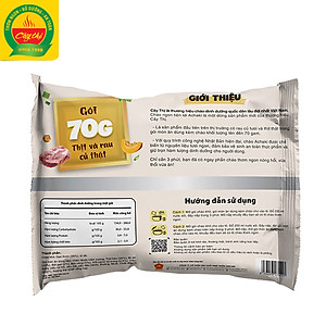 Cháo Ngon Tiện Lợi Achaki Thịt Heo Bí Đỏ Thương Hiệu Cây Thị