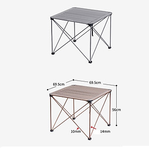 Bàn Nhôm Dã Ngoại Naturehike Bàn Xếp Gọn NH16Z016-L