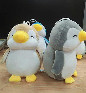 Thú nhồi bông chim cánh cụt nhỏ 12cm siêu mềm BA00081