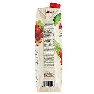 COMBO 3 Hộp Nước Ép Nho + Quýt + Cherry Malee 1L