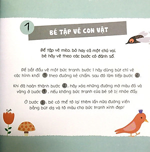 Sách Tay Khéo Tay Xinh - Bé Vẽ Muông Thú