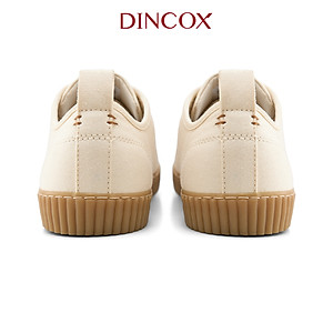 Giày Sneaker Vải Unisex DINCOX D27 Đơn Giản Hiện Đại White