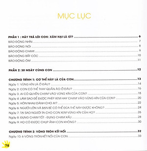 Sách 30 Ngày Cùng Con Học Hiểu Về Chống Xâm Hại