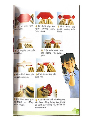 Origami - Trò Chơi Gấp Giấy Dành Cho Trẻ Em Tập 1 (Tái Bản) - Vanlangbooks