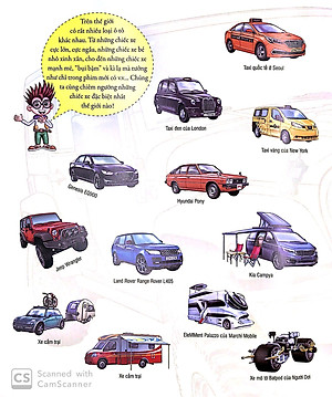 Sách Những Chiếc Xe Đặc Biệt Nhất - Và Nhiều Đề Can Hấp Dẫn