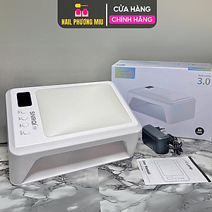 Máy Hơ T8 SNRQI Bản Mới 2025 LED TRẮNG 72W Làm Nail Nhanh Khô Sơn Gel, Bảo Hành 6 Tháng, Khoang Rộng Hơ 2 Tay Cùng Lúc, 4 Chế Độ Hơ Đệm Kê Tay 60 Bóng