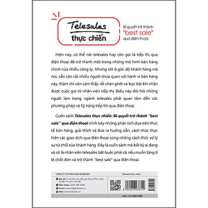 Sách Telesale Thực Chiến: Bí Quyết Trở Thành "Bestsale" Qua Điện Thoại