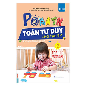 Combo 3 Cuốn Pomath Toán Tư Duy Cho Trẻ Em 4 - 6 tuổi (Tập 1,2,3)