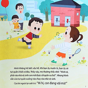 Sách Giáo Dục Giới Tính - Phép Lịch Sự Khi Đi Vệ Sinh