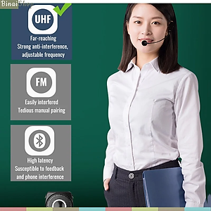 Takstar E8W - Máy Trợ Giảng Không Dây UHF, Hỗ Trợ Bluetooth, Cổng USB, Công Suất 18W, Sử Dụng 12 Giờ- Hàng chính hãng