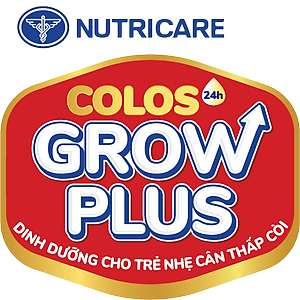 Thùng sữa nước pha sẵn Nutricare Colos 24h Grow Plus giúp trẻ phát triển toàn diện