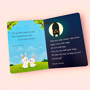 Sách Câu Đố Tư Duy Cho Trẻ Tập Nói - Tập Đọc