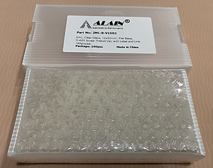 Chai thủy tinh 1,5ml ( 2ml ) + Nắp vặn xanh 9mm, 100 cái hộp, Alain TQ