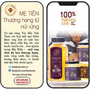 Combo Mật ong rừng thượng hạng Mẹ Tiên Honimore 500g - tăng cường sức đề kháng