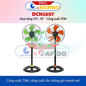 Quạt Đứng Công Nghiệp Senko DCN1807 - Hàng Chính Hãng - Bảo Hành 24 Tháng