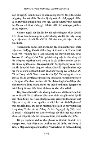 Kiểm Soát Sự Tập Trung Giữa Cơn Bão Công Nghệ