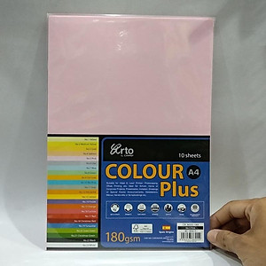 Giấy Bìa Màu 36555 - Màu Hồng