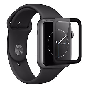 Miếng Dán Cường Lực Glass 3D 9H Full Màn Hình Cho Apple Watch - Hàng chính hãng