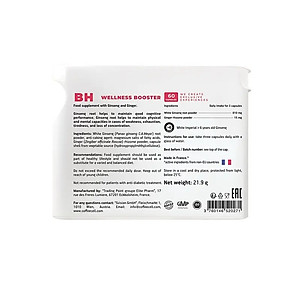 Viên Uống BH Nhân Sâm Hoàng Đế 6 Năm COFFEECELL (60 viên nang) - Tăng cường sức khoẻ - Xuất xứ Pháp, Hàng Chính Hãng - HSD 10/2026