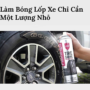 Xịt Dưỡng Bóng Và Phục Hồi Lốp Ô Tô Xe Hơi Flamingo F010 500ml