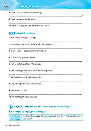 Luyện Chuyên Sâu Ngữ Pháp Và Bài Tập Tiếng Anh Lớp 7 - Tập 1 (Theo Chương Trình Giáo Dục Phổ Thông Mới)