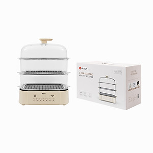 Nồi lẩu hấp điện 3 tầng 4L Elmich STE0299 1650W - Hàng chính hãng