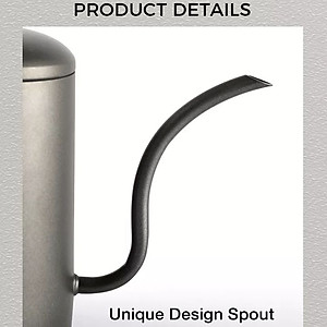 Ấm drip cổ ngỗng chuyên nghiệp rót cà phê, rượu và các chất lỏng khác. Thương hiệu cao cấp L-Beans SD-600-Hàng chính hãng