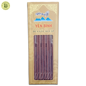 Đũa Gỗ Cẩm Cẩn Dây Đàn - Đồ Gỗ Nhà Bếp Thương Hiệu Trường Sơn ( 10 Đôi )