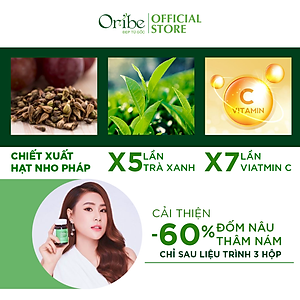 Viên Uống Đẹp Da Chống Nám Ngăn Ngừa Lão Hóa Oribe (Hộp 30 viên)
