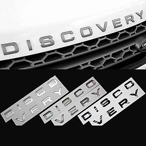  Logo Chữ Dán Discovery Ô tô - 3 Màu Để Bạn Lựa Chọn 