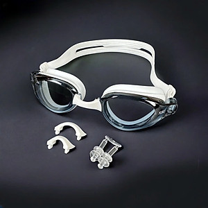 Kính bơi chống tia UV , Chống sương mù , bảo vệ mắt MÀU ĐEN , Dây đeo được làm 100% silicone mềm mại, thoải mái, dành cho vận động viên chuyên nghiệp hoặc người có sở thích đi bơi - Hàng Chính Hãng