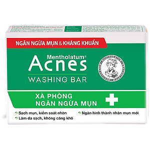 Xà phòng trị mụn lưng và rửa mặt Acnes Washing Bar 75g