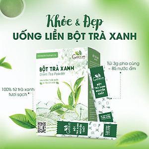 Bột trà xanh nguyên chất Goce - 72g (24 gói x 3g)
